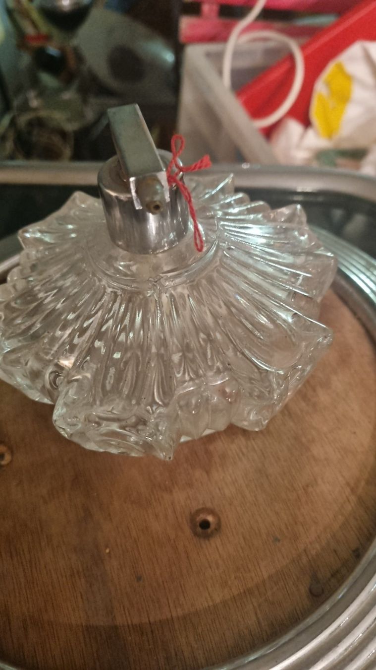 Flaconi: 4x Glas Parfum Flasche Flacon Art Deco – Usato da Basel venduto da Jcva 6