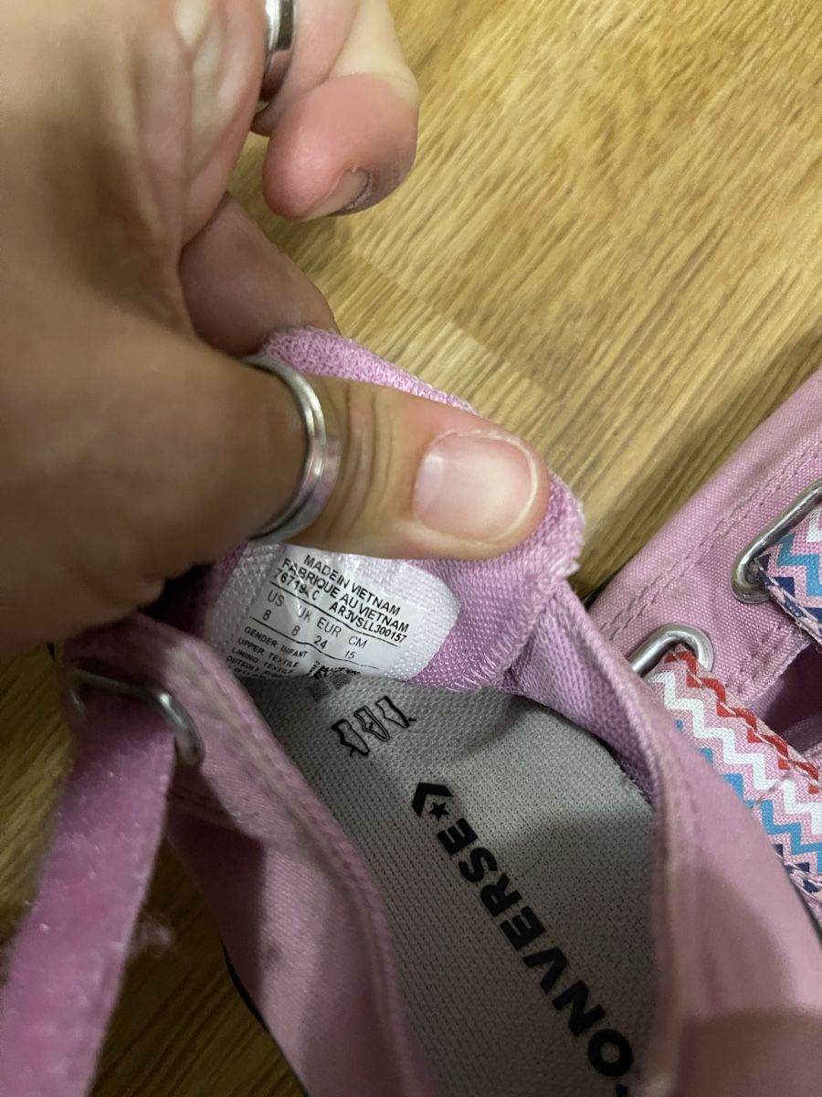 Converse Schuhe für Mädchen: Converse rosa Gr. 24 – Gebraucht aus Suhr von RIE83 7