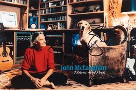 John McLaughlin 1942- Autogramm signiert Foto 13x18cm