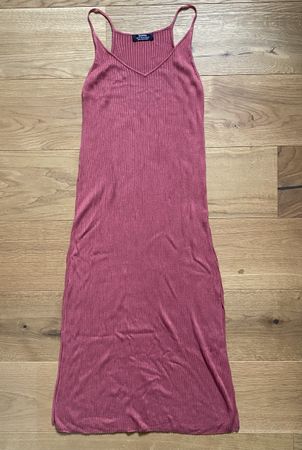 Bershka Kleid, Gr. XS, Lila/Pink, Sommer