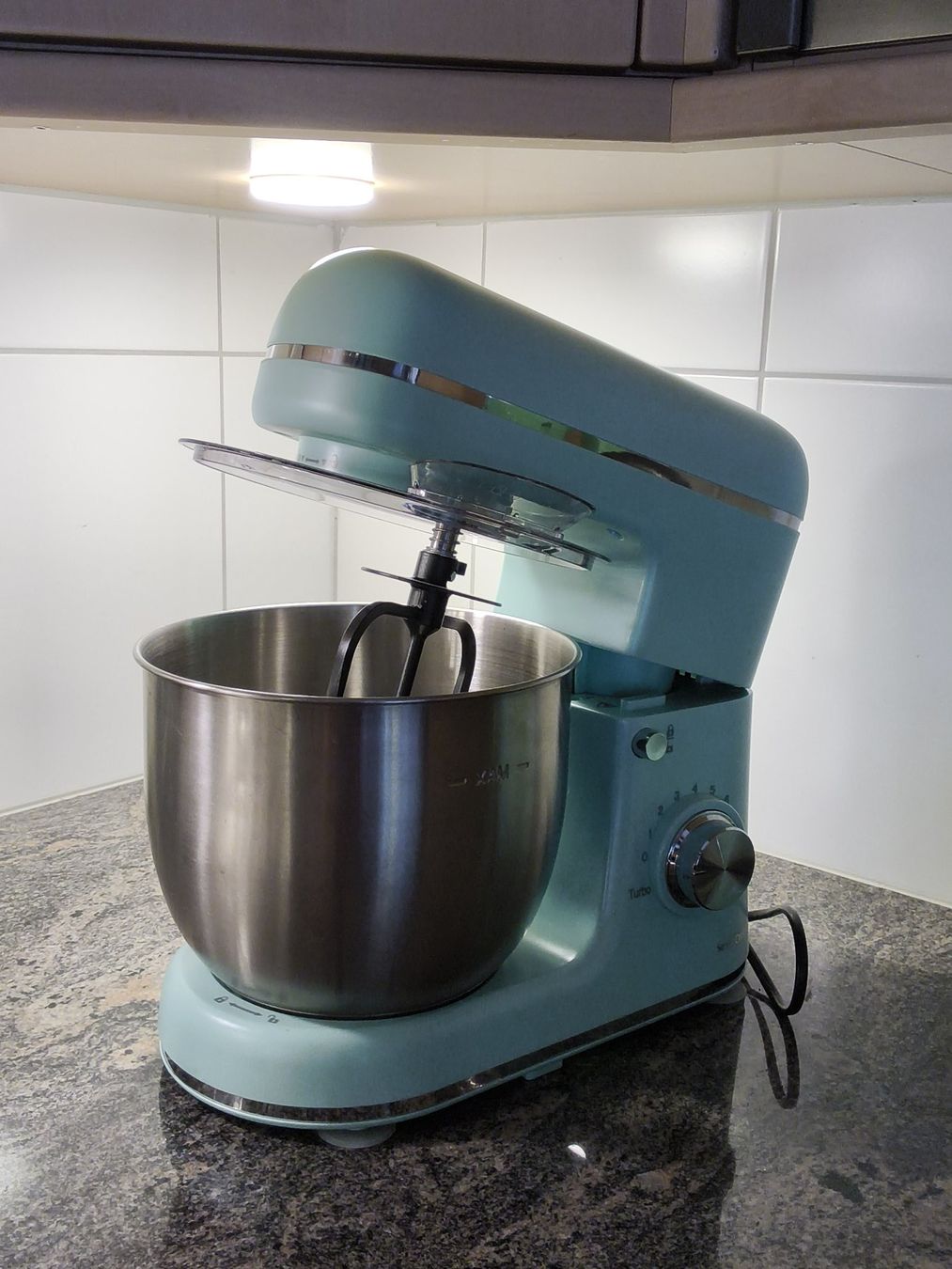 SilverCrest Küchengeräte: Küchenmaschine Silvercrest mint neuwertig – Neu (gemäss Beschreibung) aus Hittnau von Gamoe 8