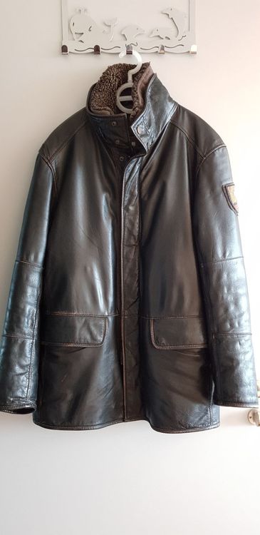 Strellson swiss on sale cross leather jacket