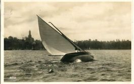 Zürich, Boot auf Zürichsee