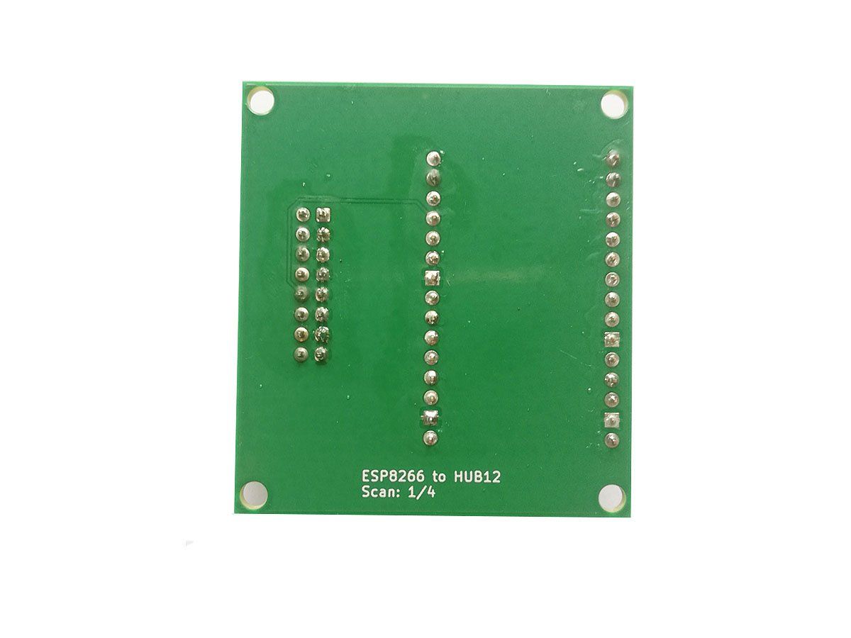Elektronikbauteile: ESP8266 to HUB12, LED Matrix Display controller – Neu (gemäss Beschreibung) aus Zurich von led_matrix 1