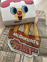McDonald's Powerpuff Girls Boîte et sac en papier, parfait!