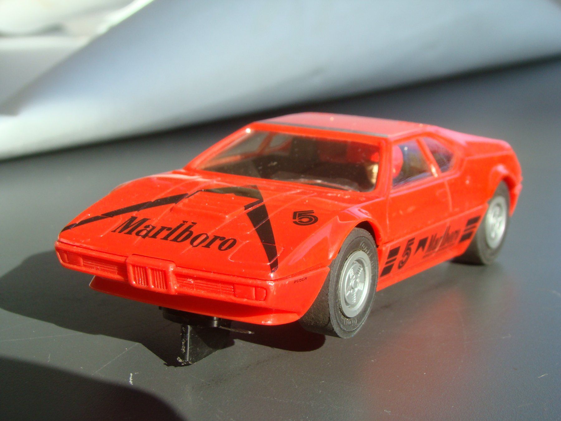 Fleischmann Rennbahnen: Fleischmann BMW M1 rot sehr selten 70er – Gebraucht aus Walzenhausen von Vanquish711 1