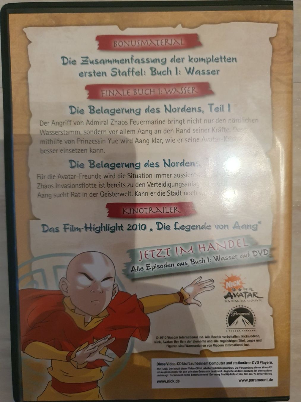 Tutti i DVDs: Avatar Der Herr der Elemente DVD – Usato da Weiningen ZH venduto da jet_qh2c 3