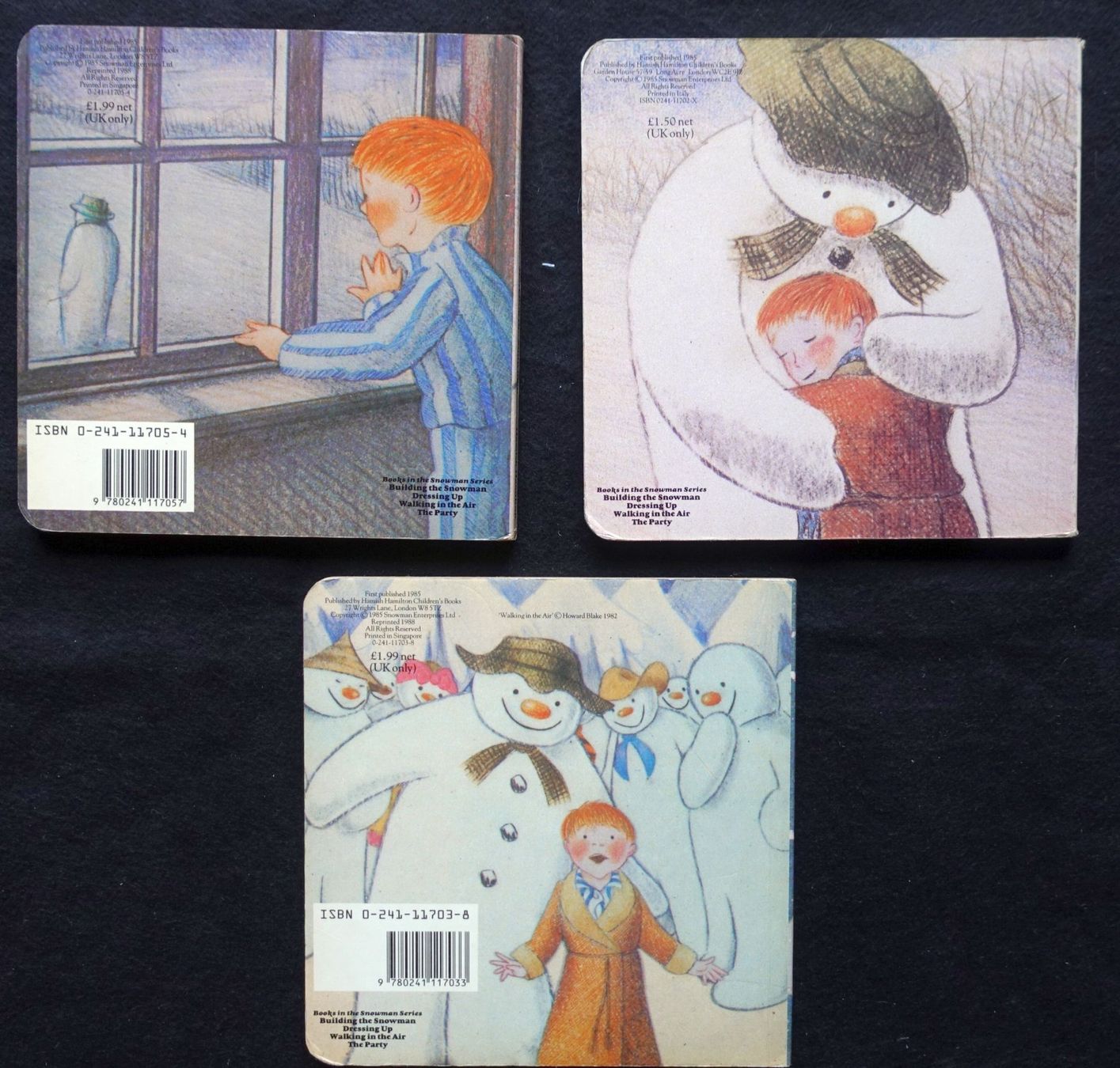 Libri: 3x Raymond Briggs' Snowman-Klassiker – Usato da Gutenswil venduto da Optico 1