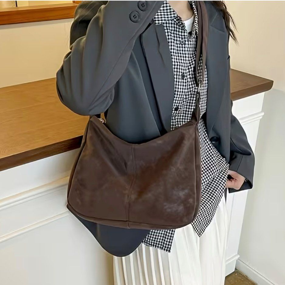 Taschen für Damen: Handtasche, Kaffeebraun – Neu (gemäss Beschreibung) aus Luzern von Jurschka