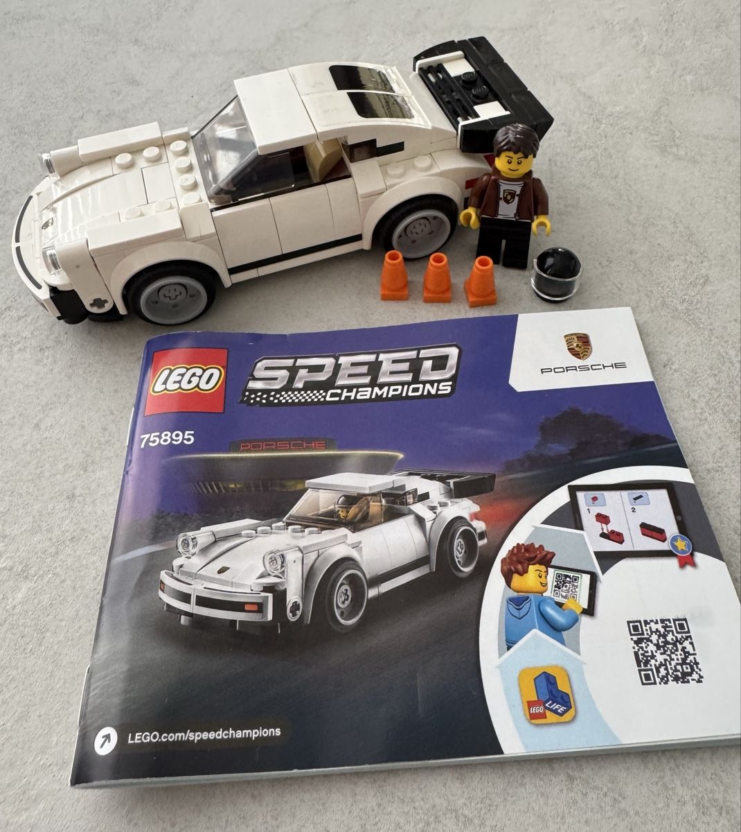 Lego Speed Champions 75895 Porsche 911 Turbo 3.0 + Anleitung (Gebraucht ...