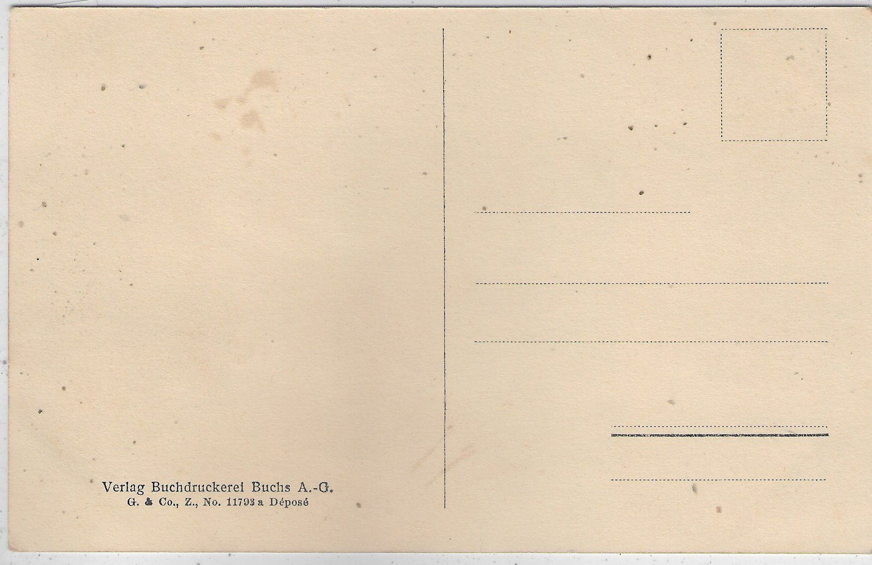 Cartes postales: Buchs - Generalansicht – D'occasion à Ettingen par Kartenplanet 1