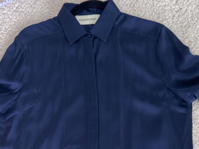 Max Mara Camicette: BY MARLENE BIRGER Bluse Tunic Seide DE38 – Usato da Zuerich venduto da Moochie 1