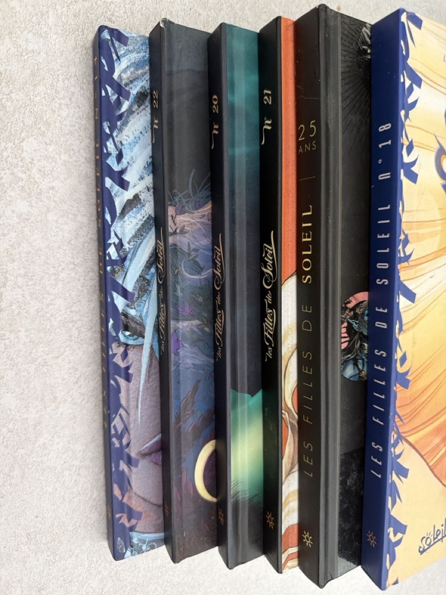Fumetti: Les Filles du Soleil Comics Collection 6 Books Set – Usato da Martigny venduto da Jacoosh1234