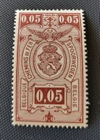 Belgien alte briefmarke