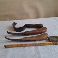 Versand möglich. Antike Klauenputzer