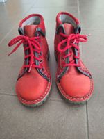 Rote Lederschuhe Gr. 29, Herbst-Winterschuhe