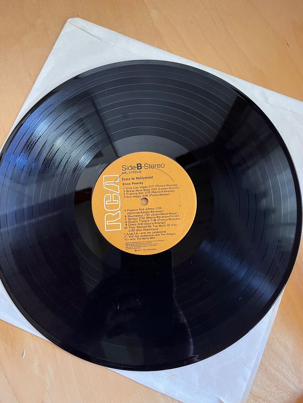 Schallplatten: Elvis in Hollywood, Schallplatte – Gebraucht aus Rüdlingen von Timber_11 3