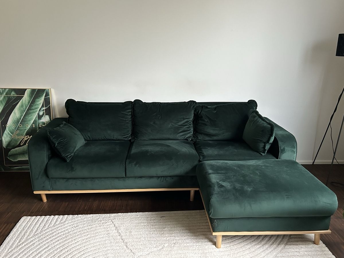 Sofas: Grünes Samtsofa – D'occasion à Luzern par adi_s8n5
