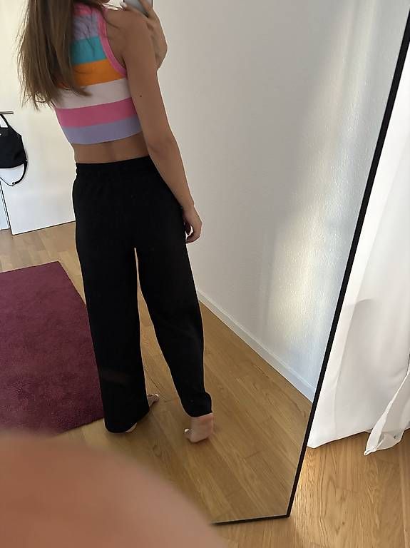 Tops: Strick Crop Top bunt  – D'occasion à Bern par Milie.Lou 2