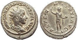 GORDIAN III AR Antoninianus (241-243 AD). Aeternitati Avg