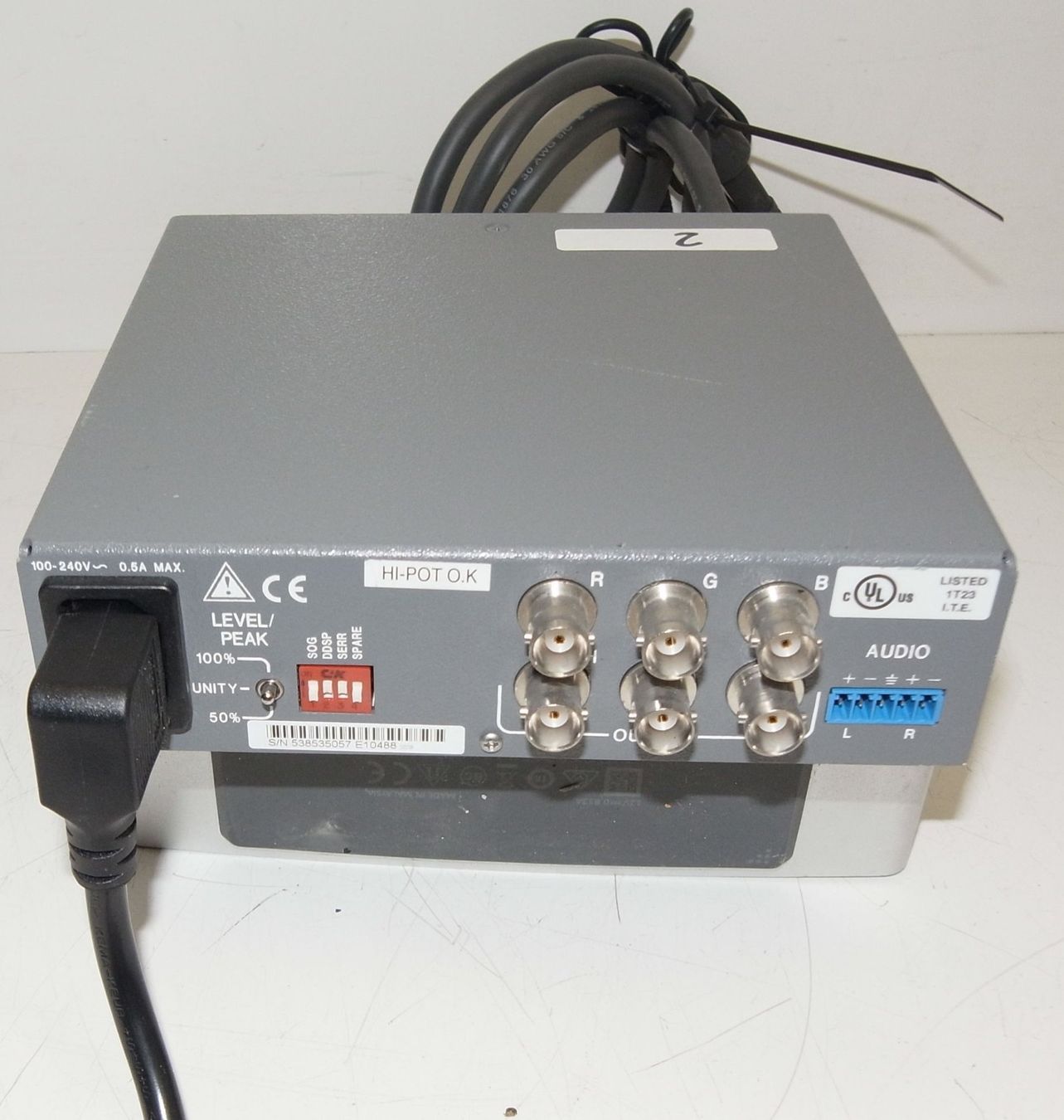 PC: Extron RGB 109 Computervideo-Interface – Usato da Männedorf venduto da livesteam 1