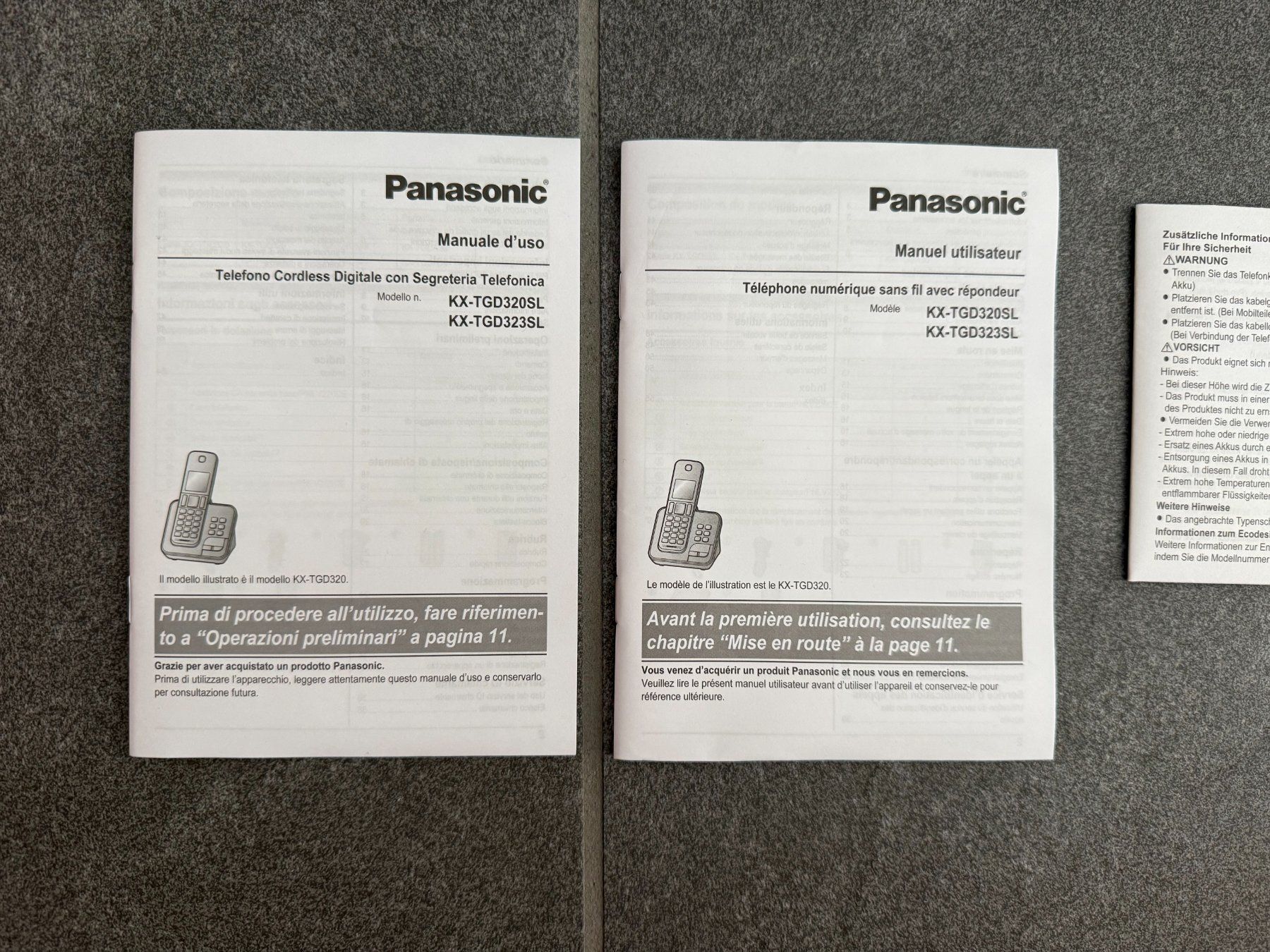 Panasonic Telefoni: Festnetz Telefon Panasonic KX-TGD320 – Usato da Männedorf venduto da mel_st6z 4