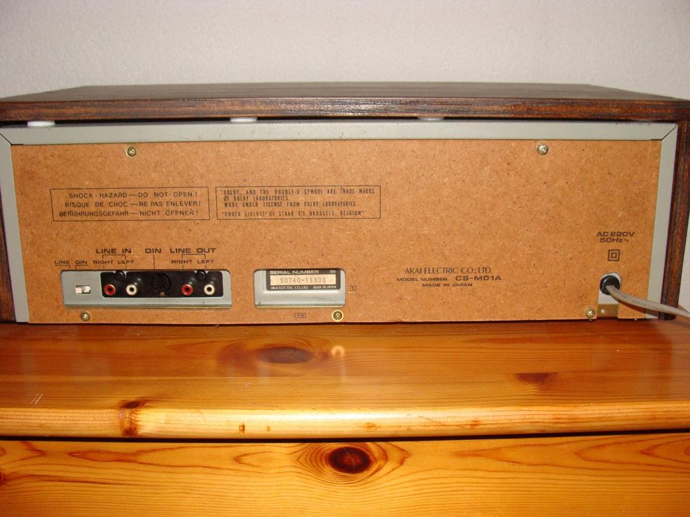 AKAI CSM01 HIFI STEREO KASSETEN TAPE DECK Kaufen auf Ricardo