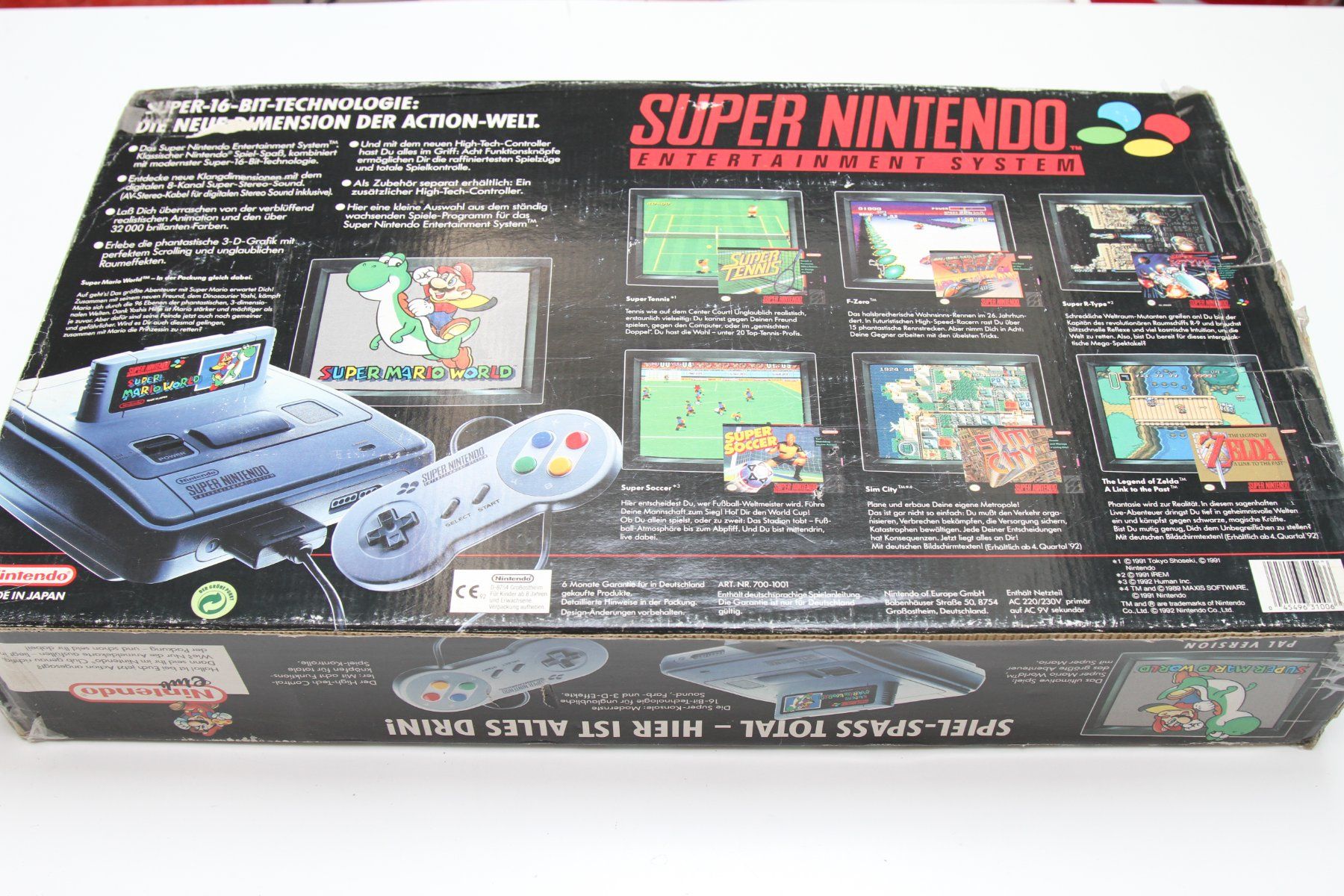 Nintendo Console: Nintendo SNES mit OVP und Spielen – Usato da Basel venduto da camelot99 2