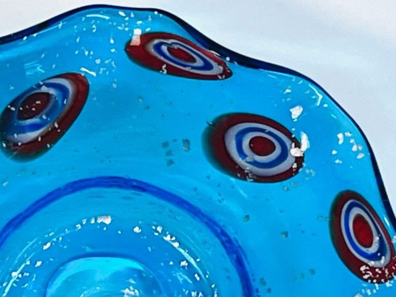 Ciotole: Glas Schale Blau im Murano Stil – Usato da Zürich venduto da Arche_Brockenhaus 4