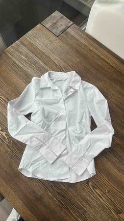 Stradivarius Bluse Damen weiss Grösse XS neuwertig
