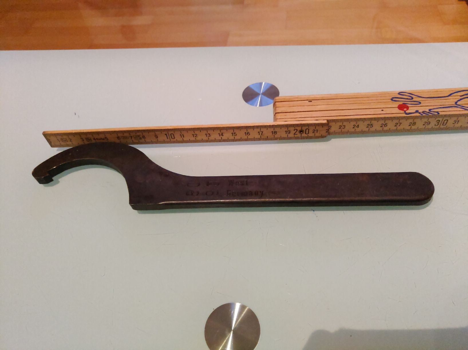 Alle Werkzeuge: Haken Schlüssel 80-90 – Neu (gemäss Beschreibung) aus Arnegg von Arnrom