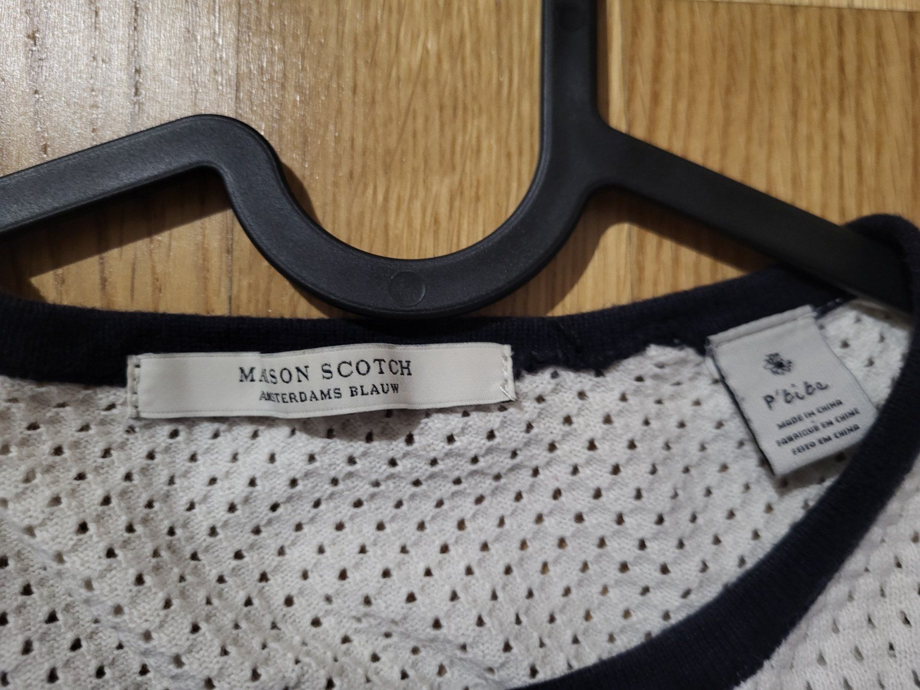 Maglioni & Felpe: Gestreifter cardigan, dunkelblau/weiss, Grösse S, Pullover – Usato da Basel venduto da Lovintage 3