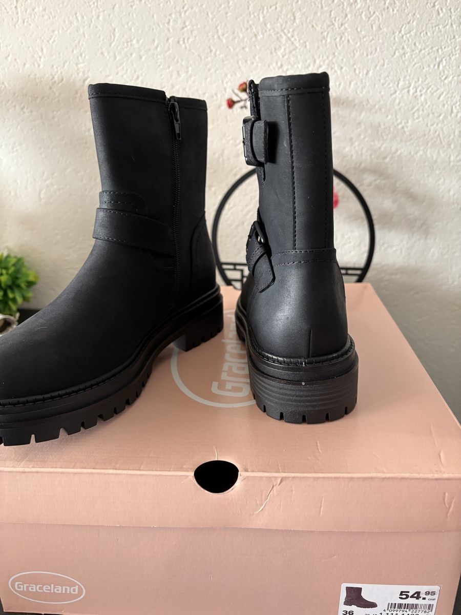 Damenschuhe: Winterstiefel, Gr. 36, Graceland - Neu – Neu (gemäss Beschreibung) aus Uster von Jessicajjk 2