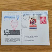 Ballon Flug Burlington 1966 Of America USA Larens