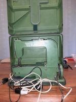 Macchina da cucire Elna verde con custodia originale