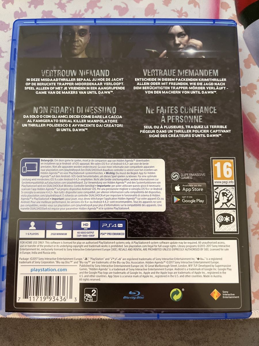 Spiele: Hidden Agenda - PlayStation 4 – Gebraucht aus Cernier von Kairjo 1