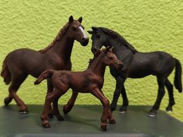 Schleich Pferde Set Stute und Fohlen wie neu