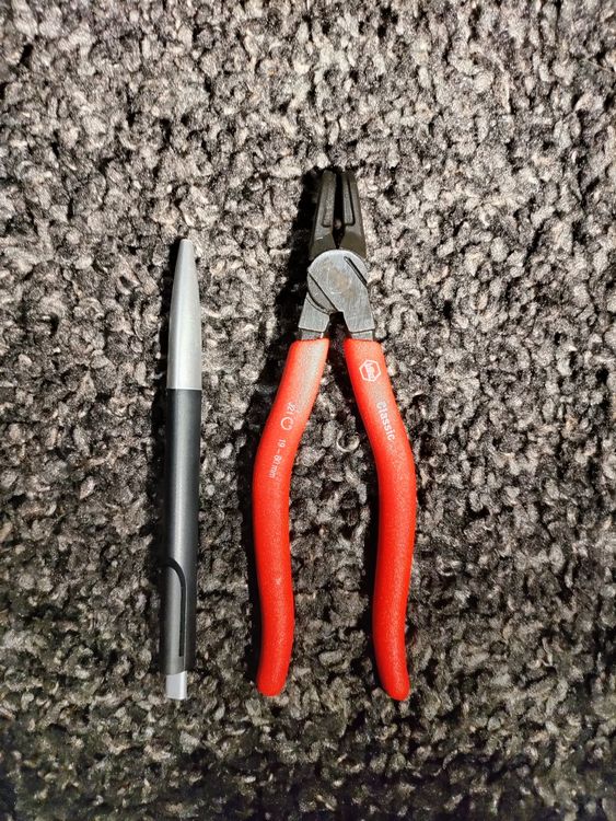 TECPO SPRENGRINGZANGEN SET 4 TEILE SEEGERINGZANGE