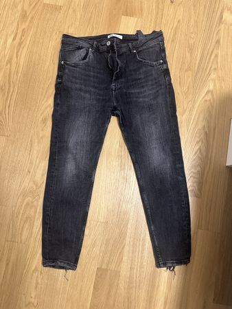 Jeans grau ZARA Grösse 46