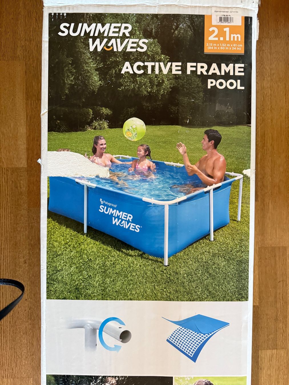 Bestway Piscines: Pool Summer Wave mit Pumpe und Filter – Neuf (Voir description) à Winkel par gatta 1