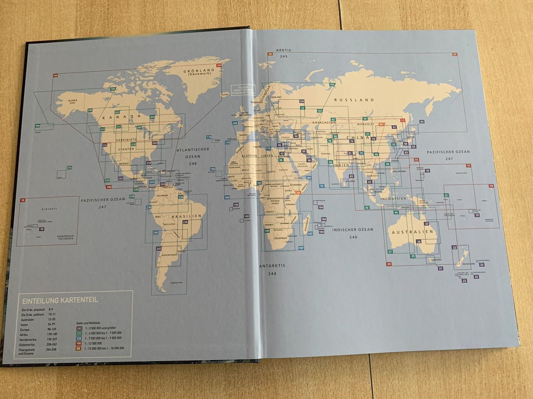 Libri: Reader's Digest Welt Atlas – Usato da Reinach BL venduto da Grolifcb 2