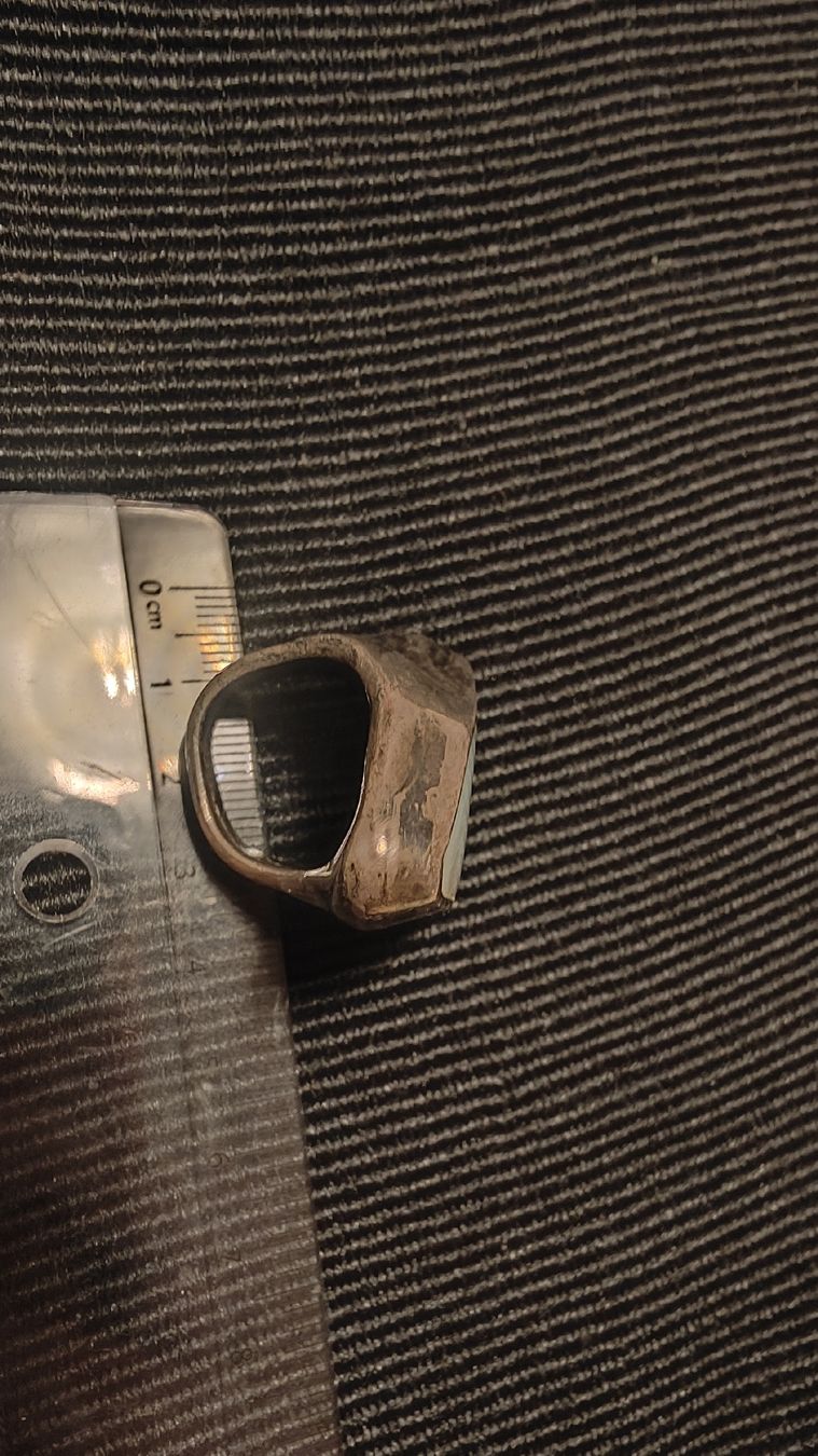 Anelli: Schöner Ring mit Perlmutt, Unikat – Usato da Hinwil venduto da her_2t5p 4