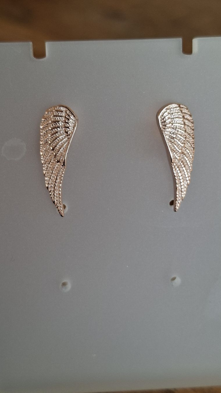 Orecchini pendenti & Orecchini a lobo: Ohrstecker Silber 925 rosevergoldet – Nuovo e nell'imballaggio originale da Kriens venduto da Wolly85 1