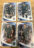 Manchester City 4x Topps Chrome