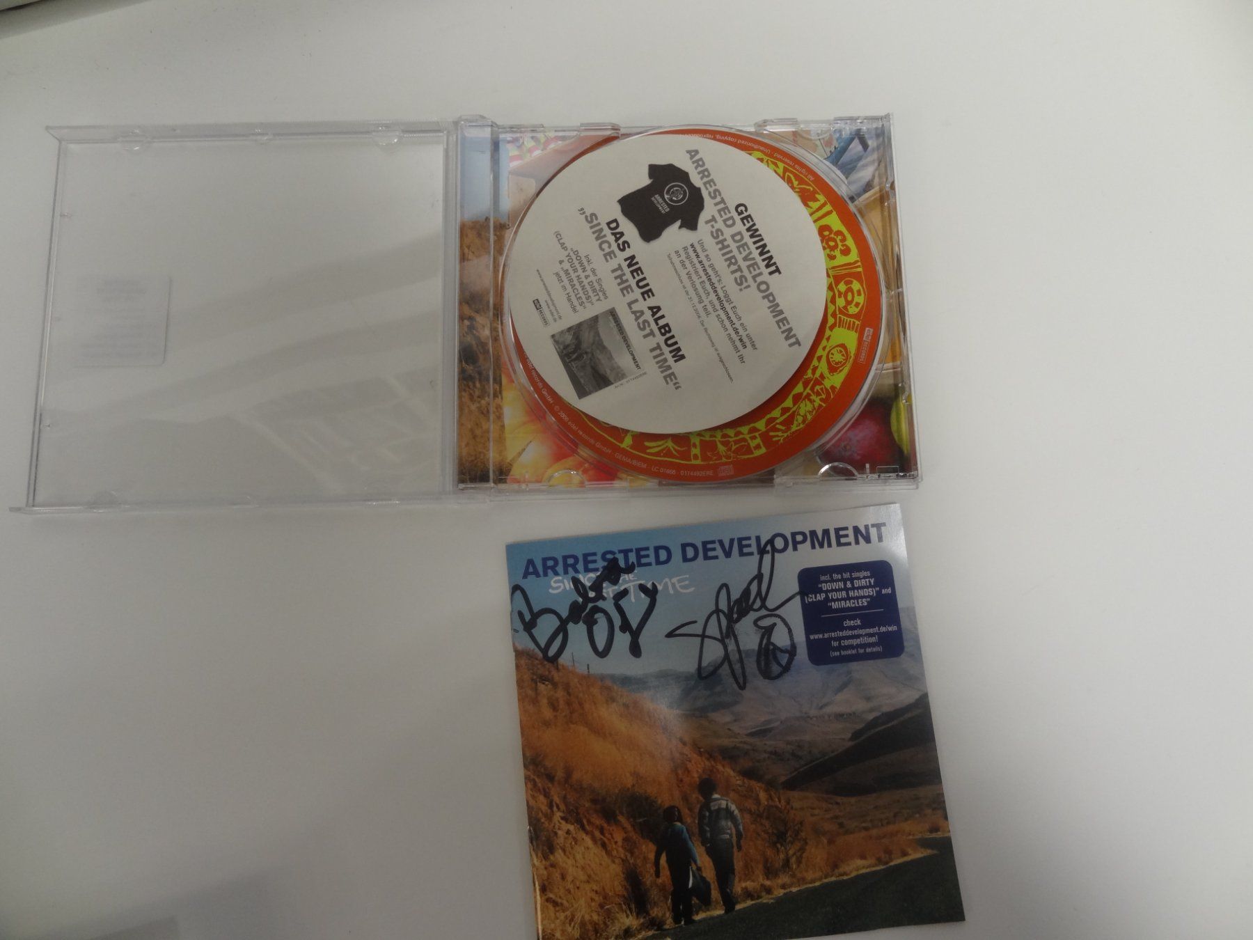 CD: Arrested Development -  Signiert- CD Since The Last Time – Usato da luzern venduto da musicandart 2