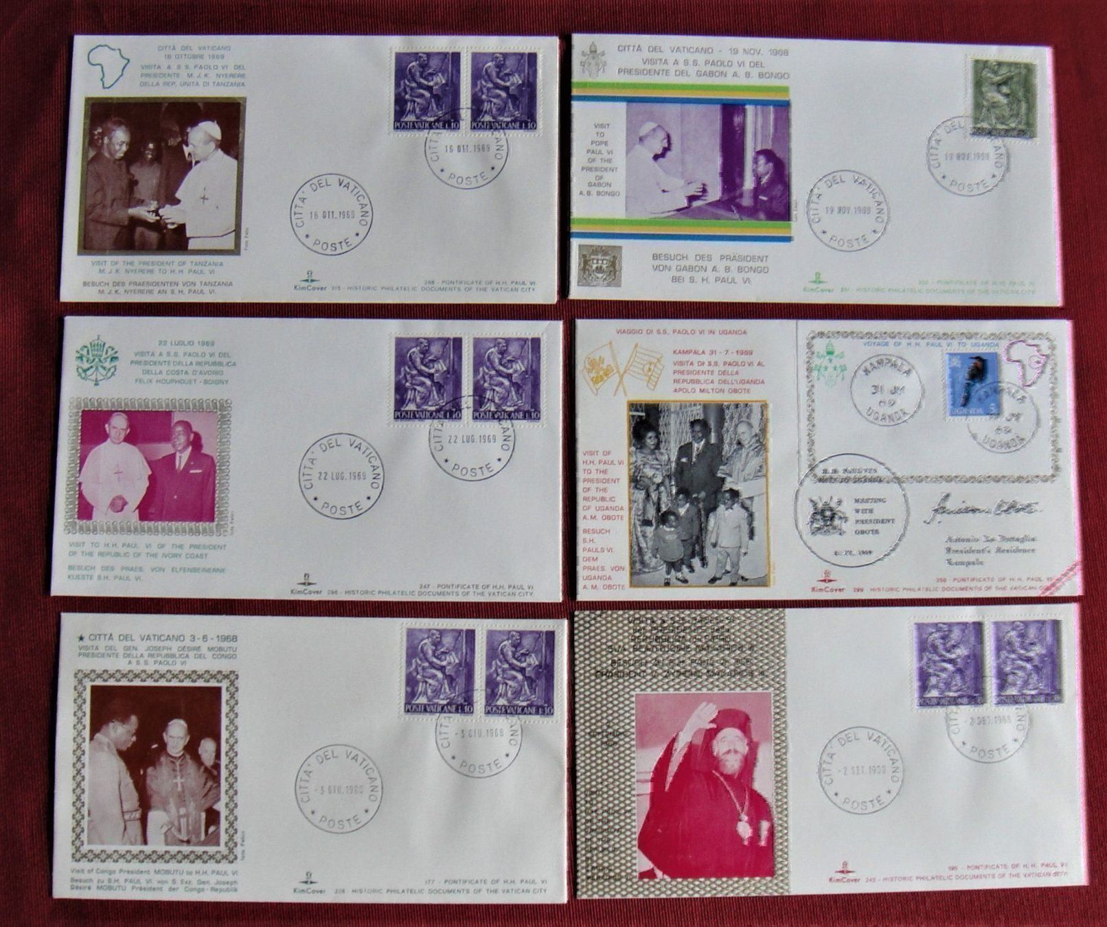 Tous les timbres: VATIKAN  Historic Documents – D'occasion à Dietlikon par Raffy12