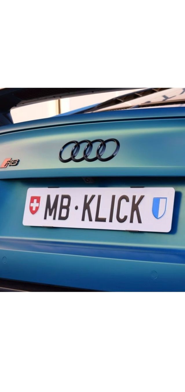 Alle Autoersatzteile: Kontrollschild- / Nummer Halter hinten MB Klick, NEU – Neu (gemäss Beschreibung) aus Rothenburg von Bleonhard