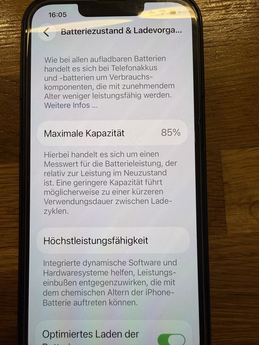 Apple Portables: Apple iPhone 14 Schwarz – D'occasion à Thayngen par Goliath01 6