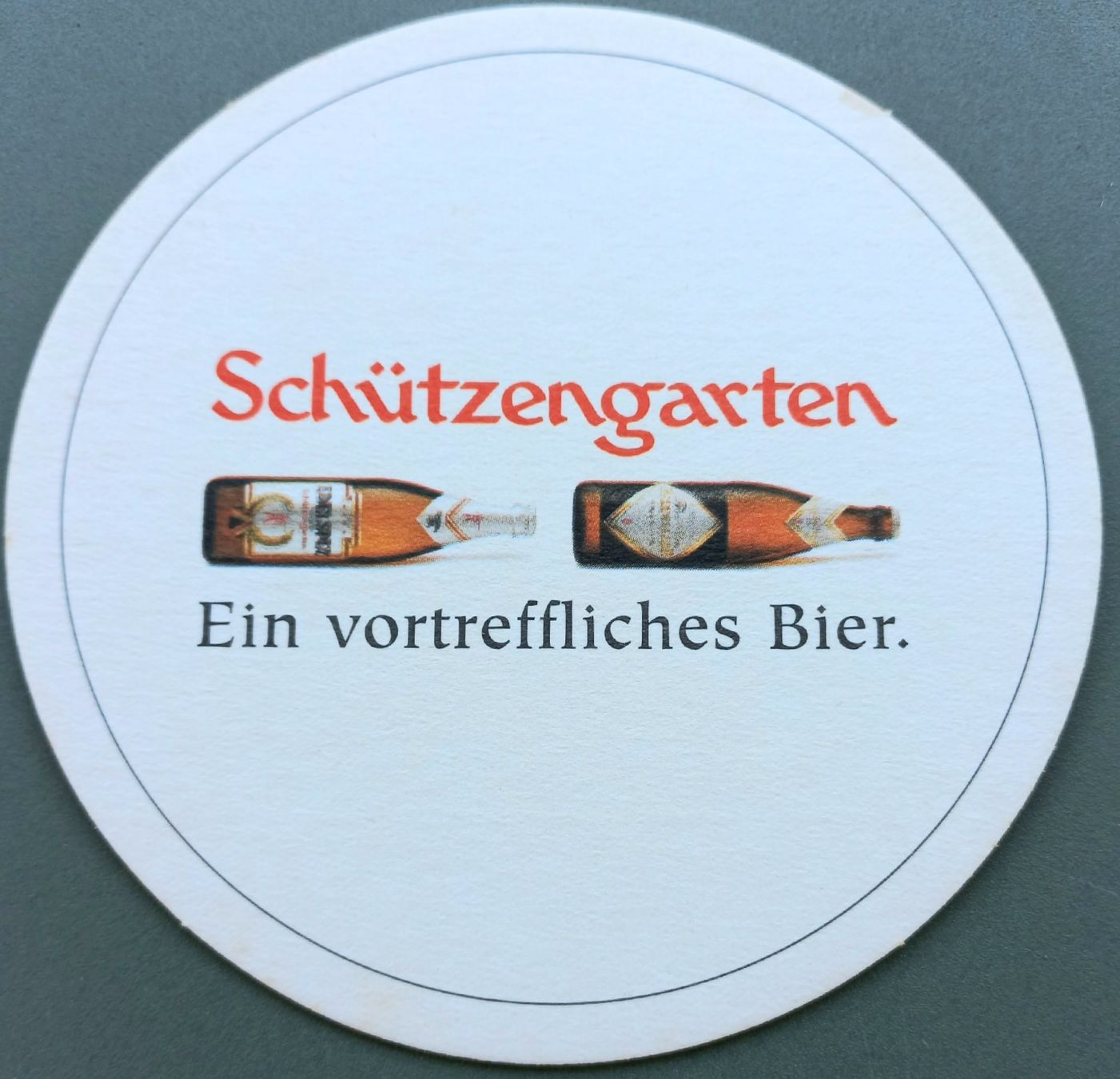 Untersetzer: Bierdeckel - Schützengarten - CH – Gebraucht aus Niederuzwil von lubimaja