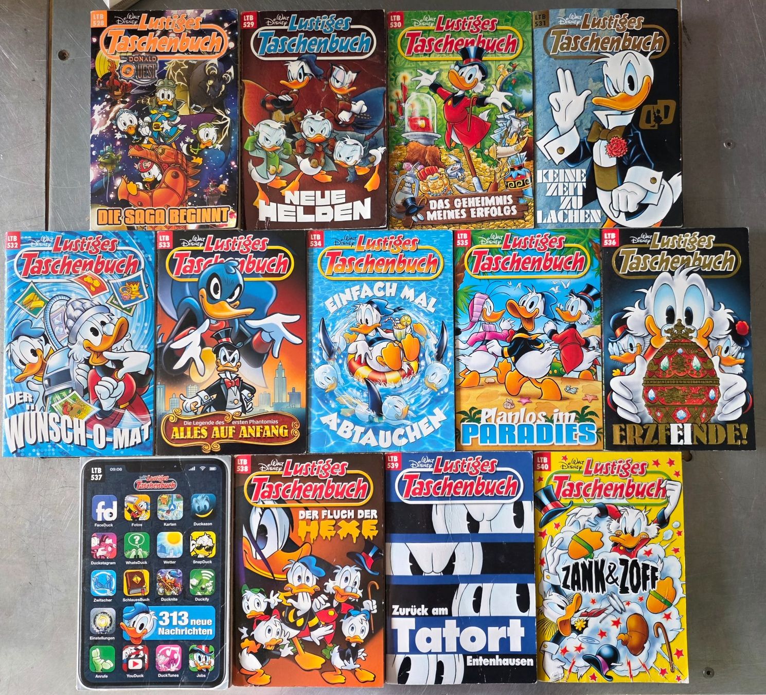 Comics: LTB 528-540 (komplettes Rückenbild) – Gebraucht aus Kriens von Rothenfluh66 1